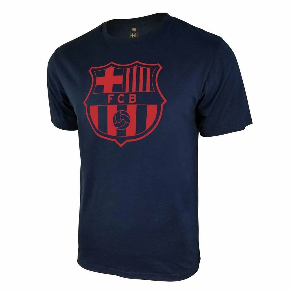 FC Barcelona Uni-Logo T-Shirt - Navy, Size XL - Picture 3 of 4